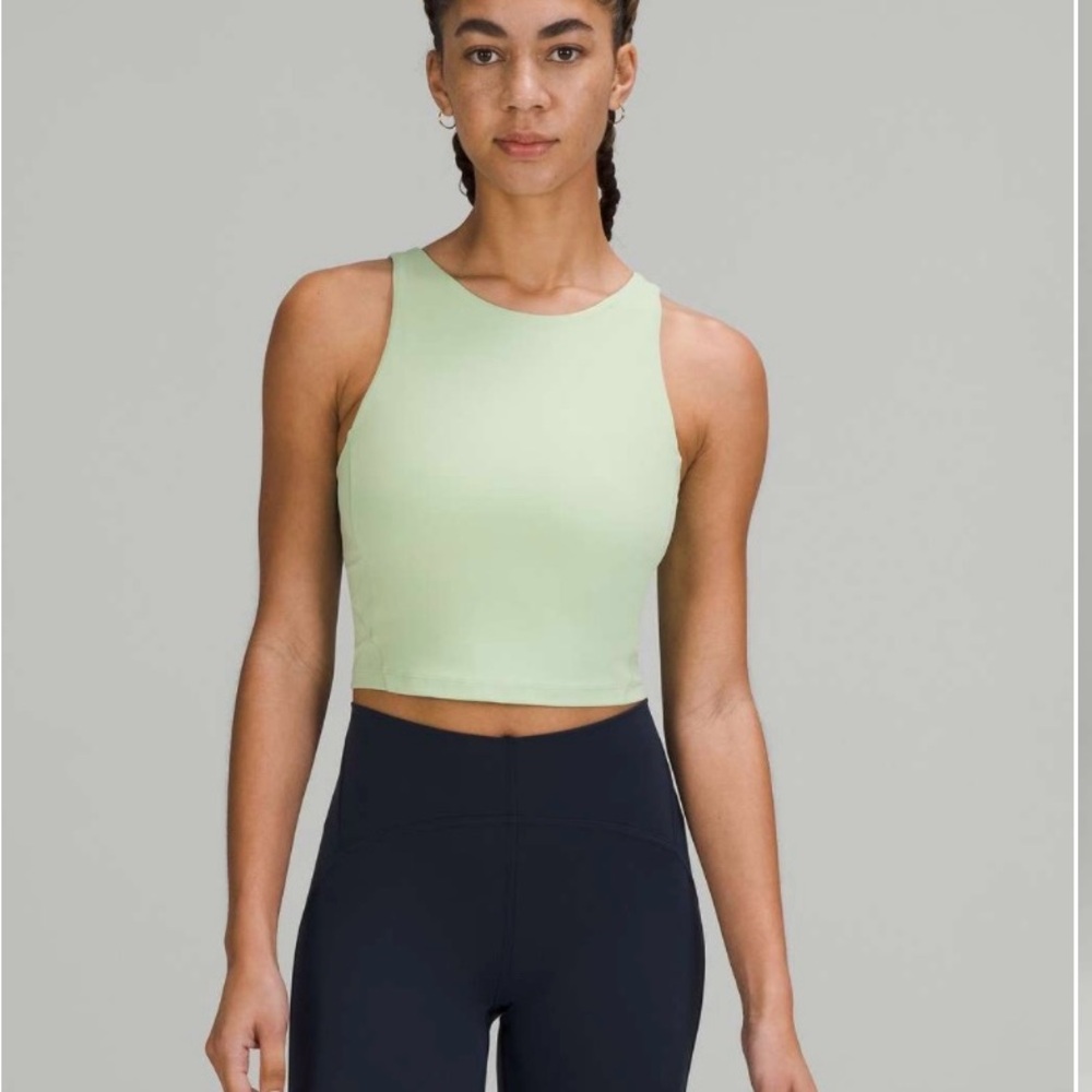Lululemon Align High-neck Tank Top, Creamy Mint, 8